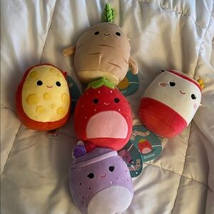 Squishmallows Assorted Plush Toy Set - Pick a 2 Pack or 3 Pack